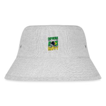 Capoeira macht mich glücklich Capoeirista Ginga Tanz - Stanley/Stella recycelter Bucket Hat - Grau meliert - Vorne