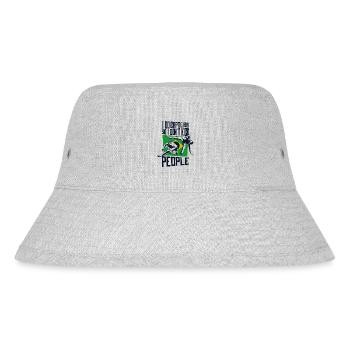I Do Capoeira So I Don't Kick People Ginga Dance - Stanley/Stella Recycled Bucket Hat - heather grey - Front