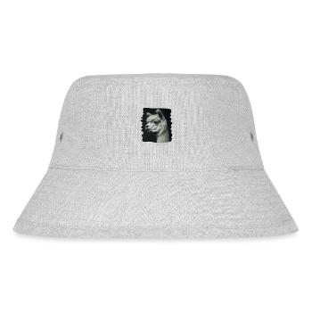 Alpaca Alpakas Alpaka - Stanley/Stella recycelter Bucket Hat - Grau meliert - Vorne
