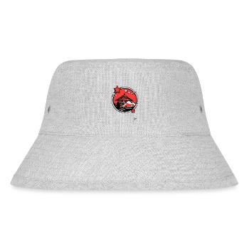Japan's Japanese Shinto Pagoda Temple - Stanley/Stella Recycled Bucket Hat - heather grey - Front