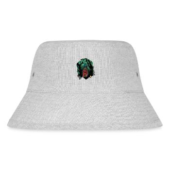 Wald Märchen Märchenfigur Kind Kinder Waldtiere - Stanley/Stella recycelter Bucket Hat - Grau meliert - Vorne