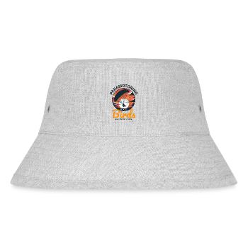 Motorschirmpilot Motorschirm Motorschirm - Stanley/Stella recycelter Bucket Hat - Grau meliert - Vorne