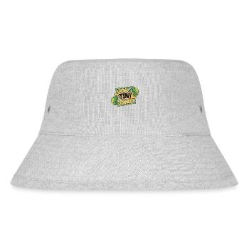 Love My Tiny Dinosaur Veiled Panther Lover - Stanley/Stella Recycled Bucket Hat - heather grey - Front
