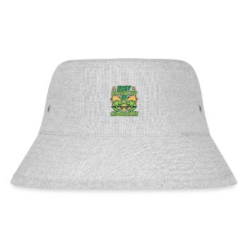 Easily Distracted By Chameleons Veiled Panther - Stanley/Stella Recycled Bucket Hat - heather grey - Front