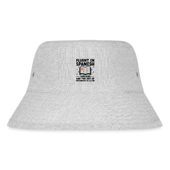 Foreign Language Teacher School Languages Teachers - Stanley/Stella Recycled Bucket Hat - heather grey - Front