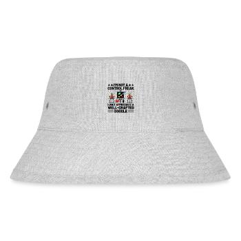Art Teacher School Teacher Funny Art Teachers Scho - Stanley/Stella Recycled Bucket Hat - heather grey - Front