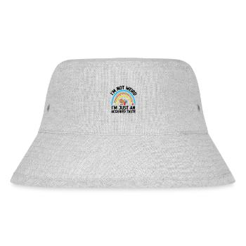 Kunstlehrer Schullehrer Lustige Kunstlehrer Scho - Stanley/Stella recycelter Bucket Hat - Grau meliert - Vorne