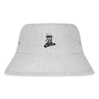 Lost But Not Least: Tattooed Seagull - Stanley/Stella Recycled Bucket Hat - heather grey - Front