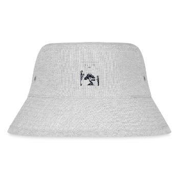 Bonsai Chinese Hanzi Penjing Indoor Bonsai - Stanley/Stella Recycled Bucket Hat - heather grey - Front