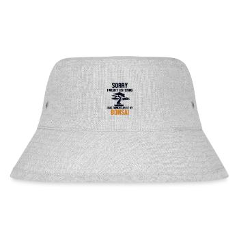 Was Thinking About My Bonsai Indoor Bonsai - Stanley/Stella Recycled Bucket Hat - heather grey - Front