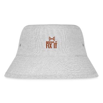 Car Vintage Racing Car Lovers Car Veterans - Stanley/Stella Recycled Bucket Hat - heather grey - Front