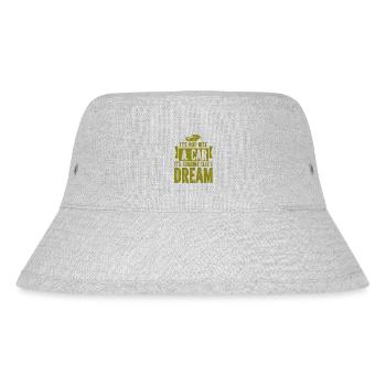 Vintage Car Veteran Classic Car Freedom United States - Stanley/Stella Recycled Bucket Hat - heather grey - Front