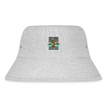 Dachte an Bonsai Bäume Indoor Bonsai - Stanley/Stella recycelter Bucket Hat - Grau meliert - Vorne