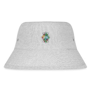 Bis jemand anderes Bingo-Profi schreit - Stanley/Stella recycelter Bucket Hat - Grau meliert - Vorne