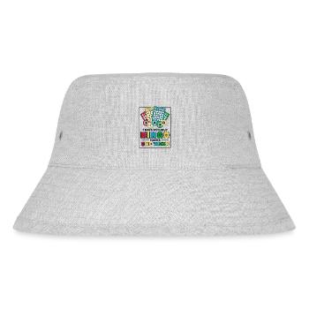 7 Tage ohne Bingo machen einen schwachen Anrufer - Stanley/Stella recycelter Bucket Hat - Grau meliert - Vorne