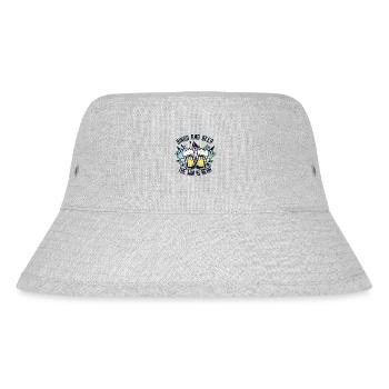 Bingo And Beer The Win is Near Daubers - Stanley/Stella Recycled Bucket Hat - heather grey - Front