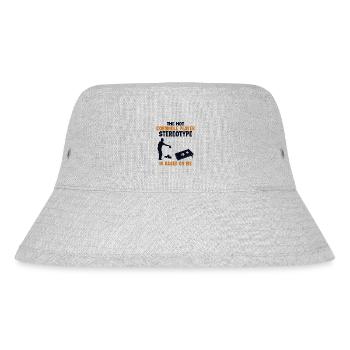 Le stéréotype du joueur de Cornhole est basé sur Me Bean - Bob recyclé Stanley/Stella - gris chiné - Devant