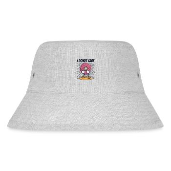I Donut Pflege Donut Glasur Maker Liebhaber Donut - Stanley/Stella recycelter Bucket Hat - Grau meliert - Vorne