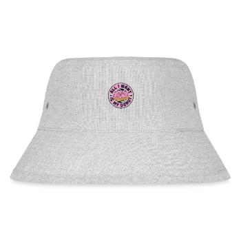 Alles, was ich will, ist mein Donut-Donut-Maker glasiert - Stanley/Stella recycelter Bucket Hat - Grau meliert - Vorne
