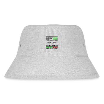 Fahrlehrer Ausbildung neuer Start für Baby Junge - Stanley/Stella recycelter Bucket Hat - Grau meliert - Vorne