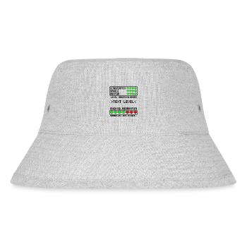 Chemielaborantin Ausbildung Beginn Baby Mädchen - Stanley/Stella recycelter Bucket Hat - Grau meliert - Vorne