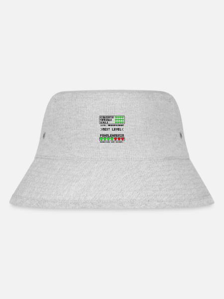 Fahrlehrerin Ausbildung Beginn für Baby Mädchen - Stanley/Stella recycelter Bucket Hat - Grau meliert