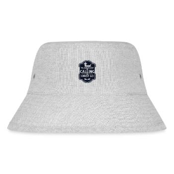 Dragon Boat Is Calling And I Must Go Team Lover - Stanley/Stella Recycled Bucket Hat - heather grey - Front