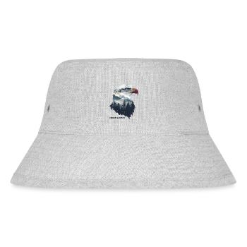 Préserver et protéger le pygargue à tête blanche Aigle Oiseau - Bob recyclé Stanley/Stella - gris chiné - Devant