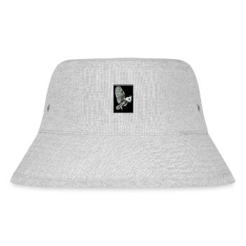 Barn Owl Schleiereulen Schleiereule - Stanley/Stella Recycled Bucket Hat - heather grey - Front