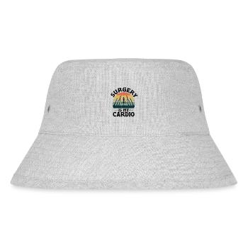Chirurgie ist mein Herzchirurg Chirurgischer Arzt Surge - Stanley/Stella recycelter Bucket Hat - Grau meliert - Vorne