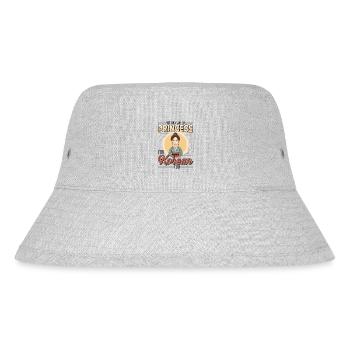 Girls Korean Origin South Korea - Stanley/Stella Recycled Bucket Hat - heather grey - Front