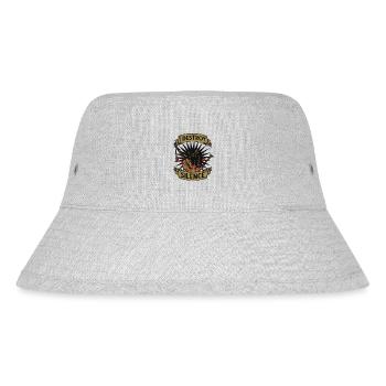I Destroy Silence Blowpipe Great Highland Player - Stanley/Stella Recycled Bucket Hat - heather grey - Front