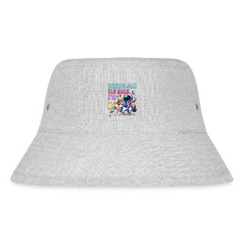 Astronaut Einhorn 15. Geburtstag - Stanley/Stella recycelter Bucket Hat - Grau meliert - Vorne