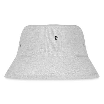 Elevator Logo Emblem Repair Inspector Elevator - Stanley/Stella Recycled Bucket Hat - heather grey - Front