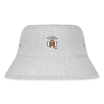 J’ai des projets pour le soir à gorge brune - Bob recyclé Stanley/Stella - gris chiné - Devant