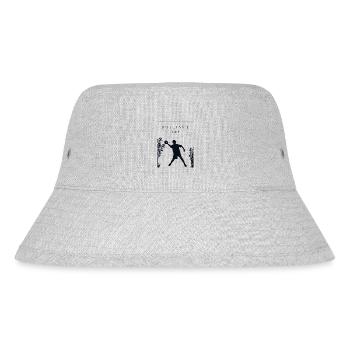 Dodgeball Chinese Hanzi Prisonball Team Game - Stanley/Stella Recycled Bucket Hat - heather grey - Front
