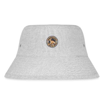 My Beak Is Unique Parasaurolophini Dinosaur - Stanley/Stella Recycled Bucket Hat - heather grey - Front