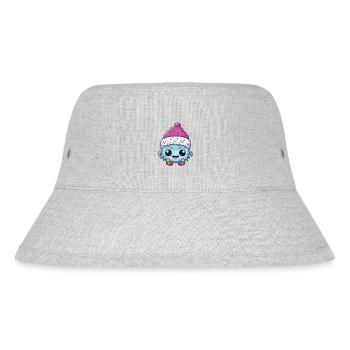 Winter Eskimo Baby Winterlich - Stanley/Stella recycelter Bucket Hat - Grau meliert - Vorne