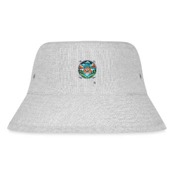 Origami Welt - Stanley/Stella recycelter Bucket Hat - Grau meliert - Vorne
