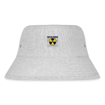 Nuklearingenieur Uranenergie Nuklearingenieur - Stanley/Stella recycelter Bucket Hat - Grau meliert - Vorne