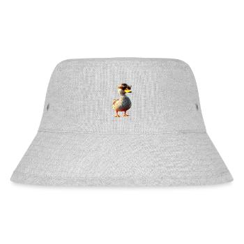 Duck, Mallard, Duckling, Duckling, , Duck - Stanley/Stella Recycled Bucket Hat - heather grey - Front