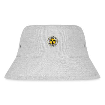 Life is Better with Nuclear Energy Uranium - Stanley/Stella Recycled Bucket Hat - heather grey - Front