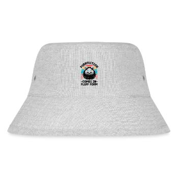 Purrfection Kommt In Pluff Form Ragdoll Ragdolls C - Stanley/Stella recycelter Bucket Hat - Grau meliert - Vorne