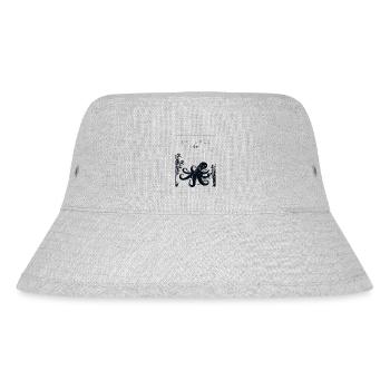 Octopus Chinese Hanzi Cephalopoda Octopodes - Stanley/Stella Recycled Bucket Hat - heather grey - Front
