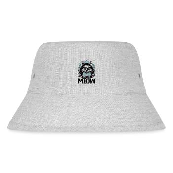 Miau Ragdoll Katze Liebhaber Ragdolls Katzen - Stanley/Stella recycelter Bucket Hat - Grau meliert - Vorne