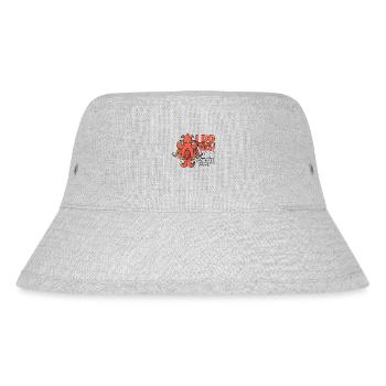 Ich mache, was ich will Oktopoden Octopoda Cephalopoda - Stanley/Stella recycelter Bucket Hat - Grau meliert - Vorne