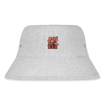 Seas The Day Cephalopoda Octopodes Octopoda Lover - Stanley/Stella Recycled Bucket Hat - heather grey - Front