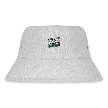 Spontaneously Start Talking About Panda Friend - Stanley/Stella Recycled Bucket Hat - heather grey - Front