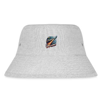 DREAMS CHASER - Stanley/Stella Recycled Bucket Hat - heather grey - Front