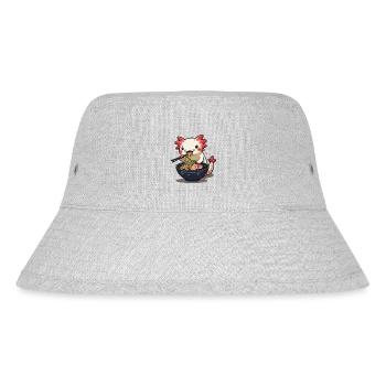 DELICIOUS RAMEN - Stanley/Stella Recycled Bucket Hat - heather grey - Front